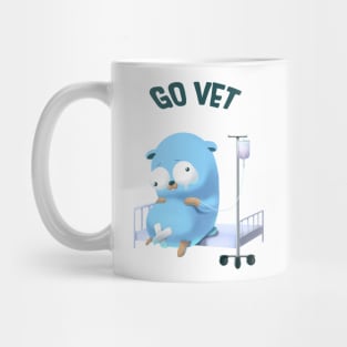 Golang Gopher Mouse Go Vet Mug